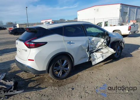 2019 Nissan Murano Platinum from USA, damaged, VIN 5N1AZ2MS2KN158164
